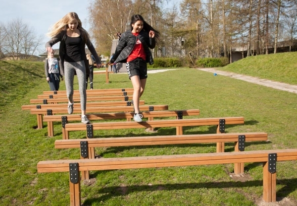 Lars Laj Спортни съоръжения, Фитнес на открито