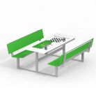 Table & Bench Chess and ludo game 