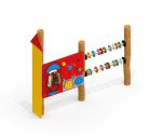 Sensory and educational board robinia