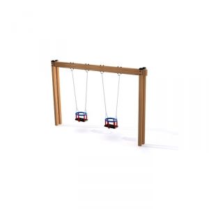 Wooden Baby Swing