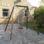 Baby Swing on home playground