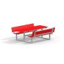 Miniaturka Wheelchair Accessible Picnic Table & Benches HPL (2)