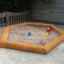 Miniaturka Sandbox with bark (3)