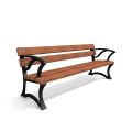 Bordeaux Bench w/ Armrests